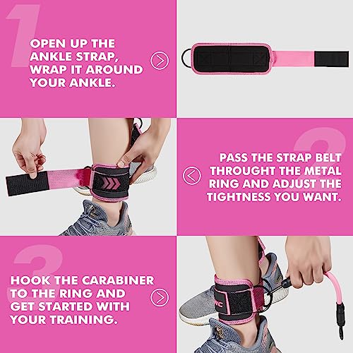 Ankle Bands for Leg & Booty Workouts - Resistance