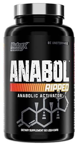 Nutrex Research Anabol Ripped Muscle Builder for Men