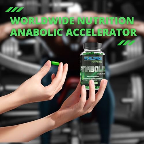 Anabolic Accelerator Vitamin Supplement for Men - 180 Count