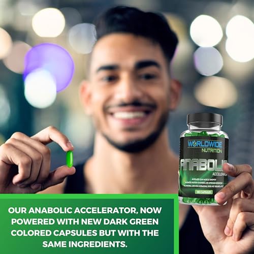 Anabolic Accelerator Vitamin Supplement for Men - 180 Count