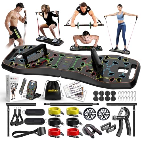 LALAHIGH Portable Home Gym: Push Up Board Set
