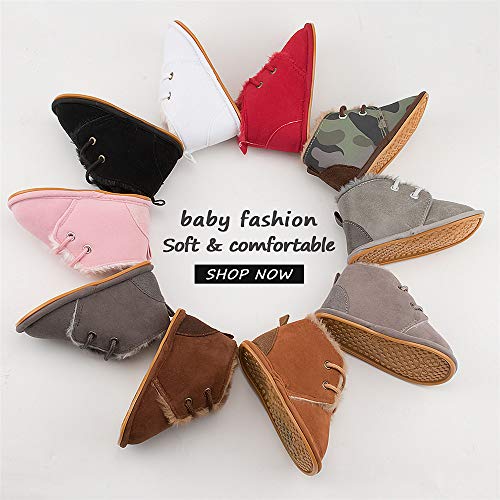 Cozy Velvet Baby Booties with Anti-Slip Sole