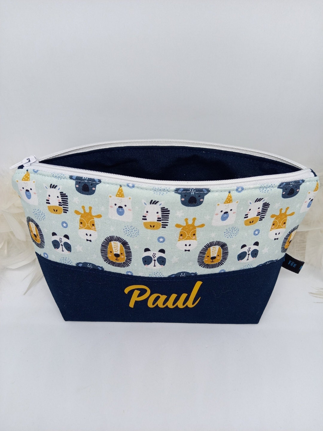 Custom Lion Baby Toiletry Bag