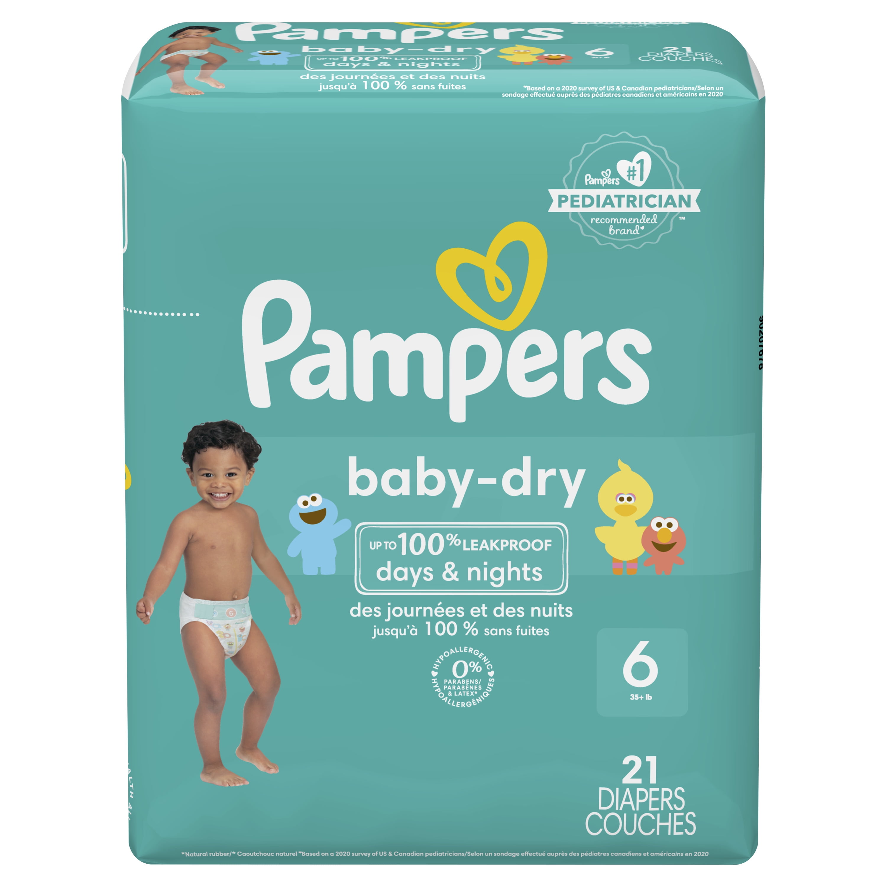 Pampers Size 6, 21 Count Diapers