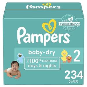Pampers Baby Dry Disposable Diapers Size 2