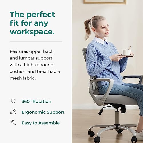 Ergonomic Mesh Office Chair with Lumbar Support