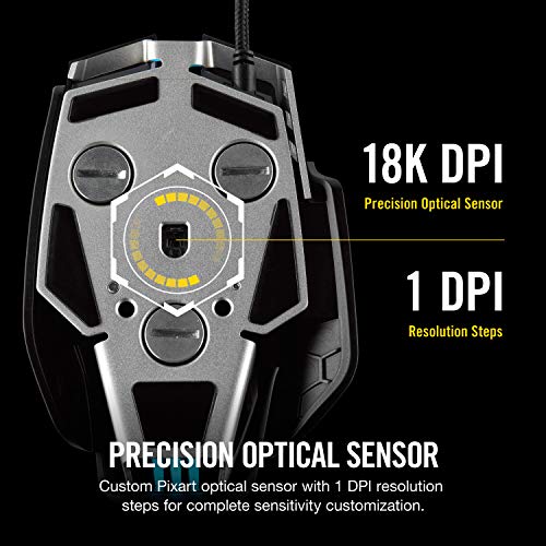 Corsair M65 RGB Elite Gaming Mouse, Black