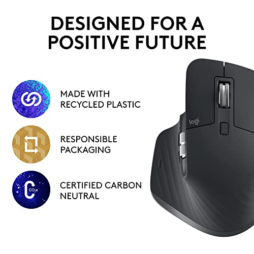 Logitech MX Master 3S - Wireless Performance Mouse