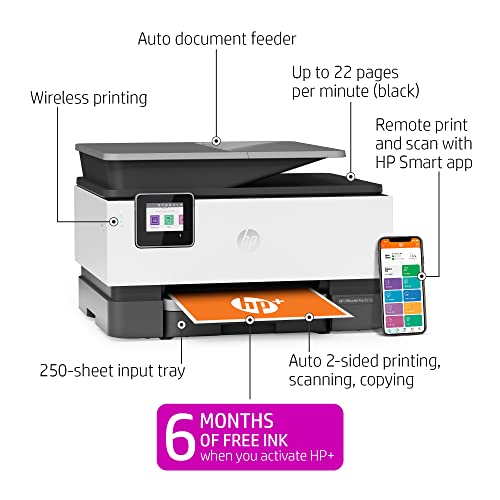 HP OfficeJet Pro 9015e Color All-in-One Printer