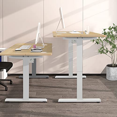 Tangkula Electric Standing Desk - 48" Height Adjustable
