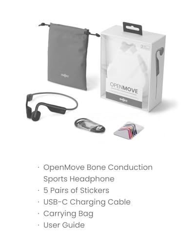 OpenMove Bluetooth Sport Headphones - Bone Conduction Earphones