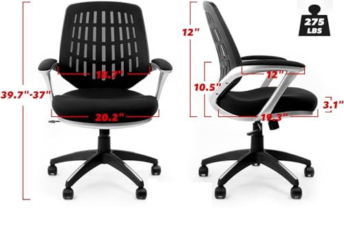 CLATINA Mesh Office Desk Chair with Lumbar Support