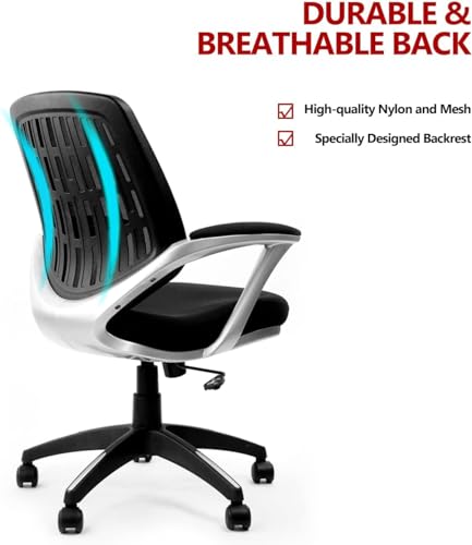 CLATINA Mesh Office Desk Chair with Lumbar Support