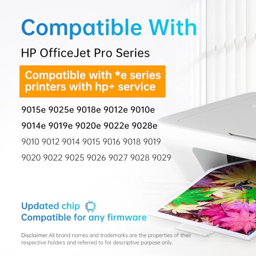 LEMERO HP 962XL Ink Cartridge Replacement (4-Pack)