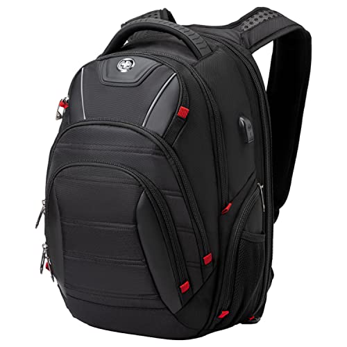 Swissdigital CIRCUIT Travel Backpack - USB Charging, RFID Protection