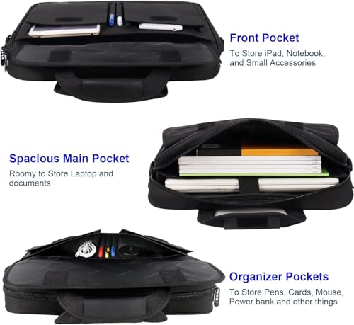 Taygeer Laptop Bag 15.6 Inch, Business Briefcase