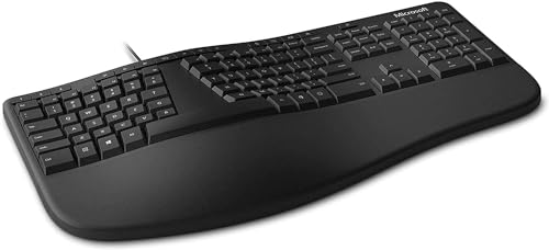 Microsoft Ergonomic Business Keyboard - Wired - Black