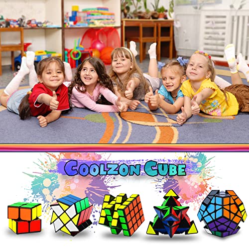 5 Puzzle Cubes for Children & Adults