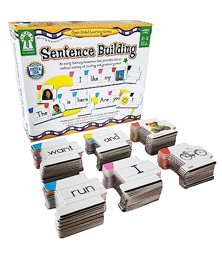 Sentence Building Puzzle Game for Kids, Speech Therapy