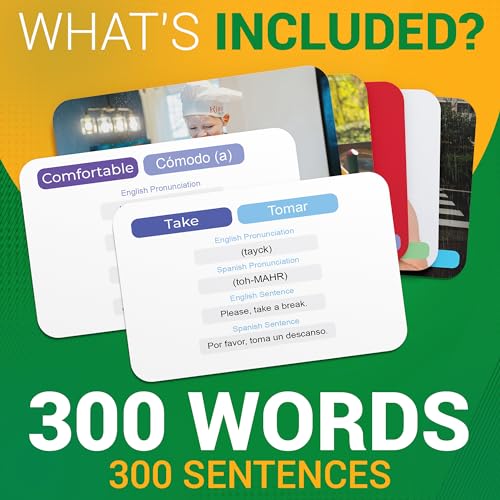 Spanish Vocabulary Flash Cards - Beginner Learning Game