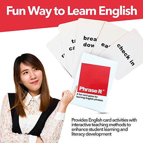 Phrase It - English Learning Card Game: Phrasal Verbs & Classroom Activities