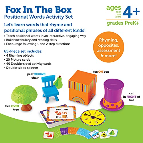 Fox In The Box Word Activity Set
