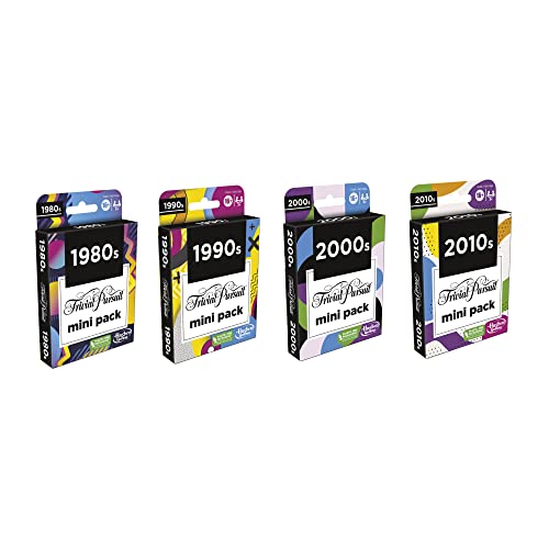 Trivial Pursuit Mini Packs - 4 Game Multipack!