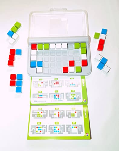 IQ Focus: Portable Puzzle Game - 120 Challenges (Ages 8+)