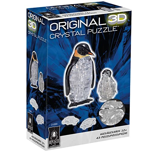 Penguin and Baby 3D Crystal Puzzle (Ages 12+)