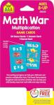 Math War Multiplication Game Cards - Ages 8+, 3rd-5th Grade
