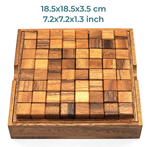 Wooden Pentominoes Puzzle Game for Smart Kids