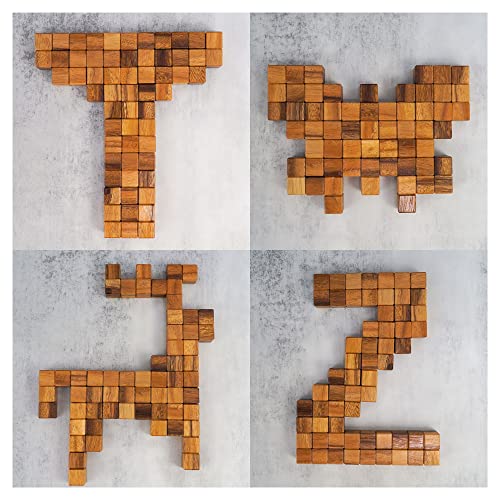 Wooden Pentominoes Puzzle Game for Smart Kids