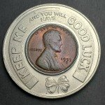 1953-D D/D RPM Encased Lucky Penny Collection