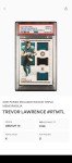 Trevor Lawrence 2021 Panini Encased Triple Patch