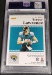 Trevor Lawrence 2021 Panini Encased Triple Patch