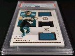 Trevor Lawrence 2021 Panini Encased Triple Patch