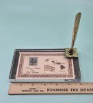 Hawaii 1891 2 Cent Queen Liliuokalani Stamp Display
