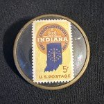 Indiana 1966 Western Electric 5c Postage Stamp