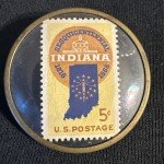 Indiana 1966 Western Electric 5c Postage Stamp