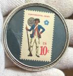Rare 1976 Encased 10 Cents US Stamp