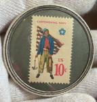 Rare 1976 Encased US 10 Cents Stamp