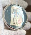 Rare 1976 Encased 10 Cents US Stamp