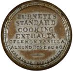 1¢ Burnett's Standard Cooking Extracts Encased Stamp