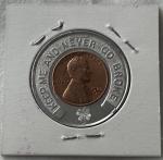 1960-D Encased Lincoln Cent - Boston, MA