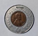 Liberty Finance Loans $300 Encased 1957 Wheat Cent