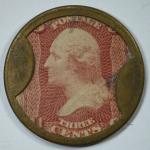 Encased Drake's Plantation Bitters Washington Stamp 3c