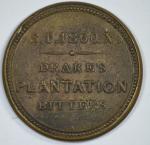 Encased Drake's Plantation Bitters Washington Stamp 3c