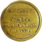 1¢ Drake's Plantation Bitters 1862 Encased Stamp