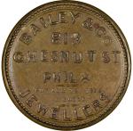 1862 5¢ Bailey & Co. Encased Postage Stamp