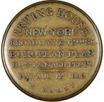 5¢ Irving House Encased Postage Stamp 1862